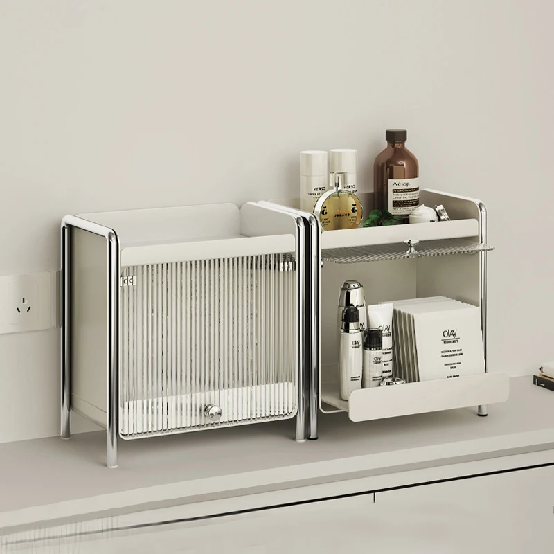 Food Storage In Cabinets - Desktop Organizer Opbergkast Cosmetica Opbergdoos Stofdichte