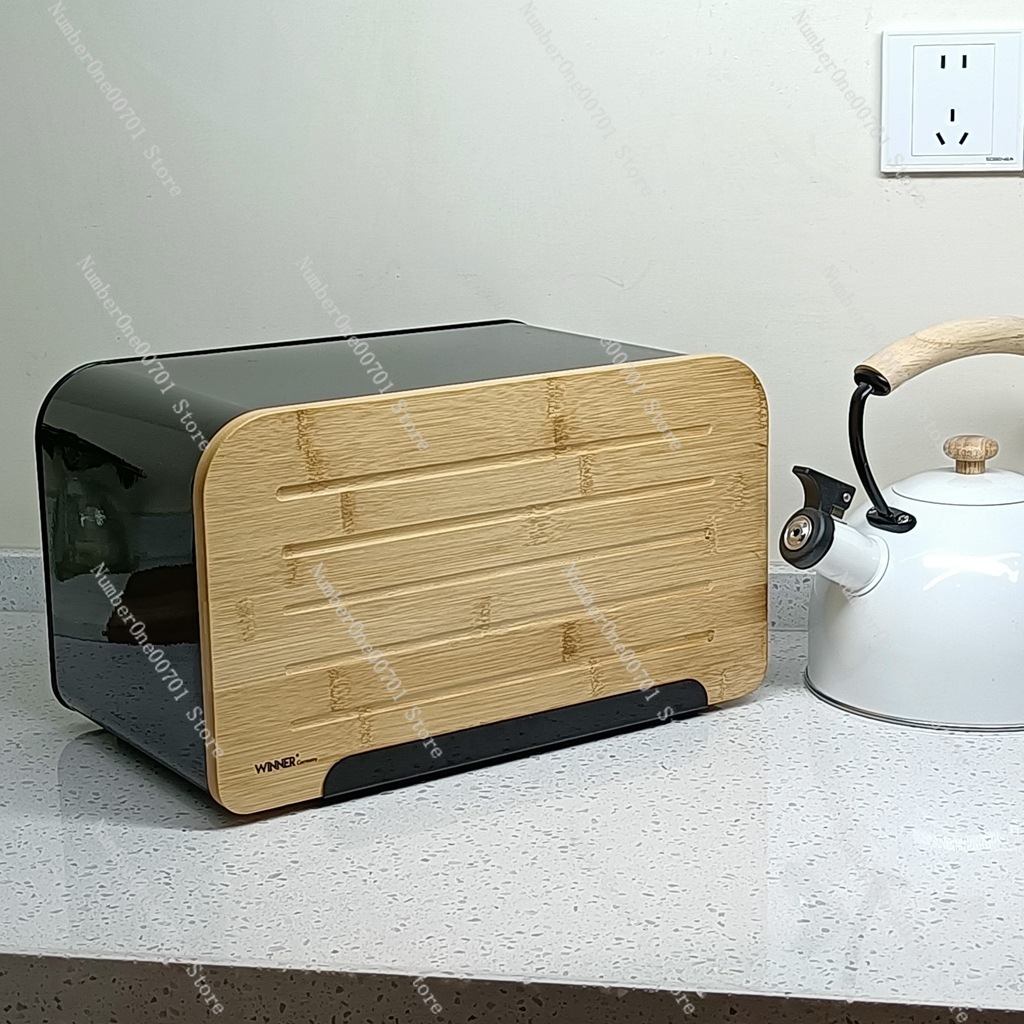 Bread Box Bamboo - Brooddoos voor in de keuken met