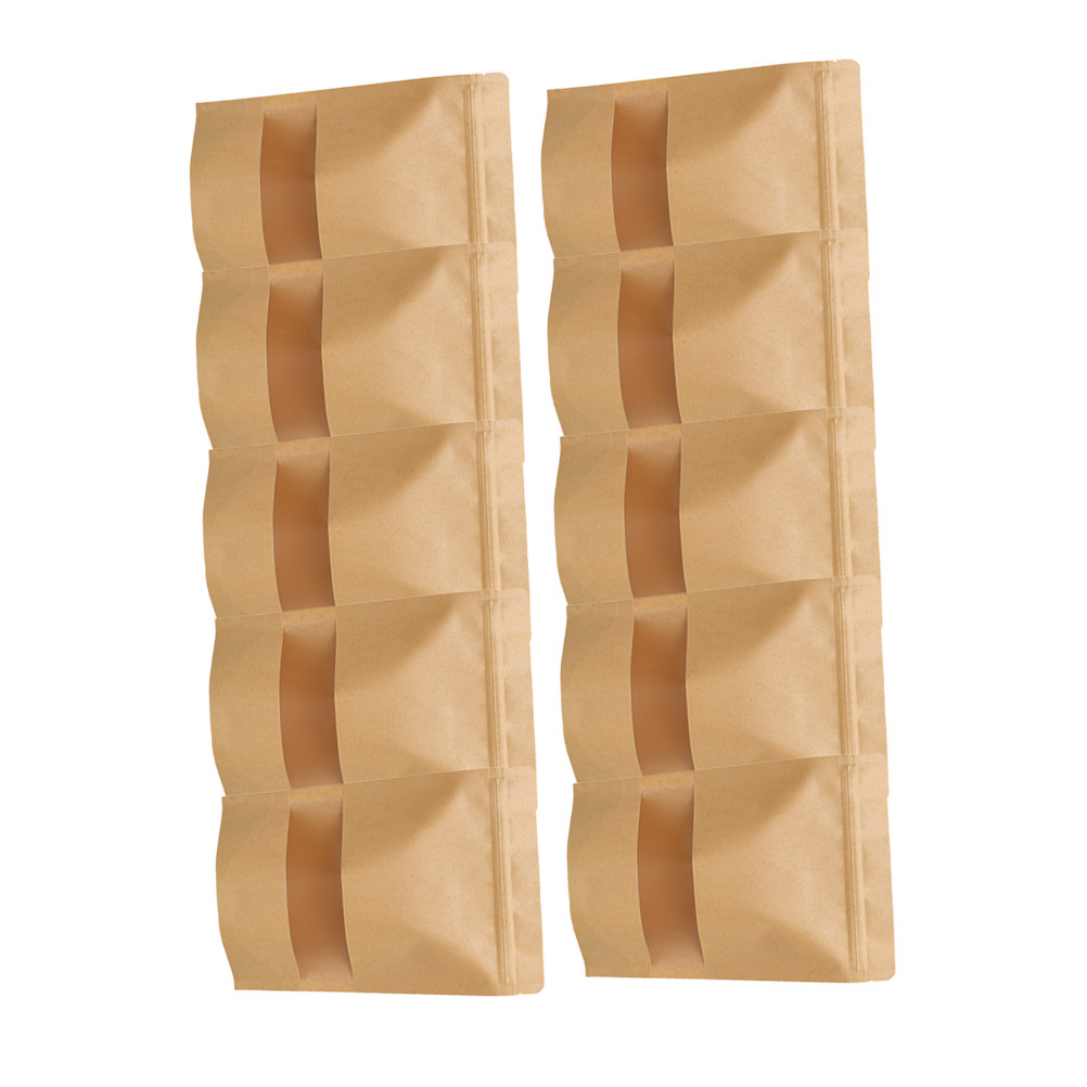 Food Storage Zipper Bags - 50 stuks milieuvriendelijke, stevige zakken van