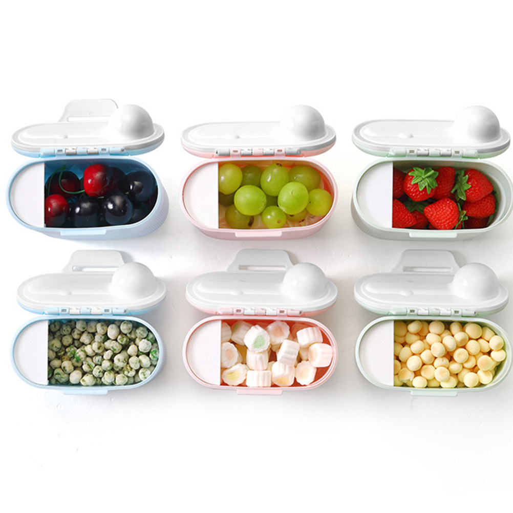 Food Storage Baby - Baby-melkpoederdispenser, draagbare lekvrije baby-formuledoos, reisformulehouder, voedselopslag,