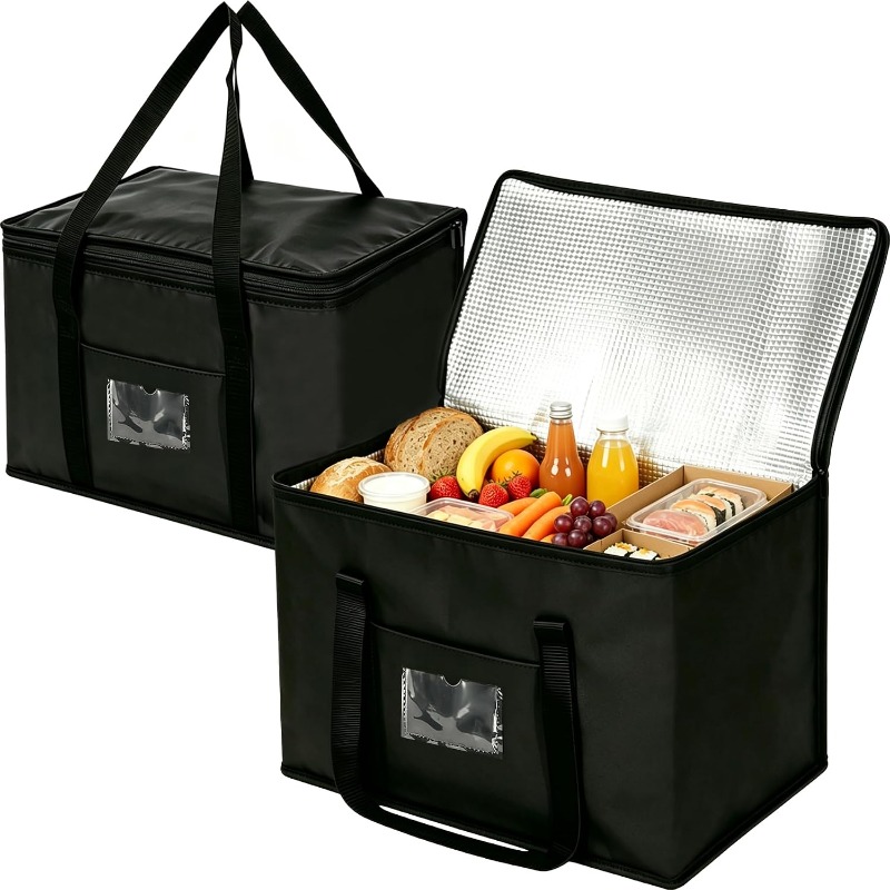 Food Storage Zipper Bags - 1 stuks Grote Geïsoleerde Picknick Koeltas