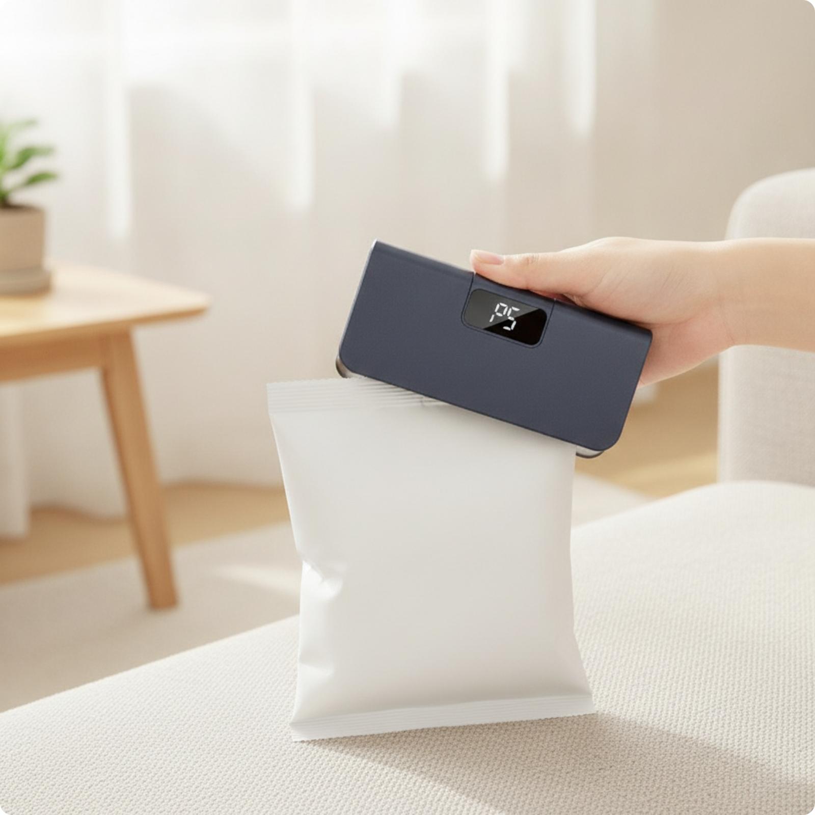 Food Storage Method - Zakkensealer met digitaal display | Gemakkelijk