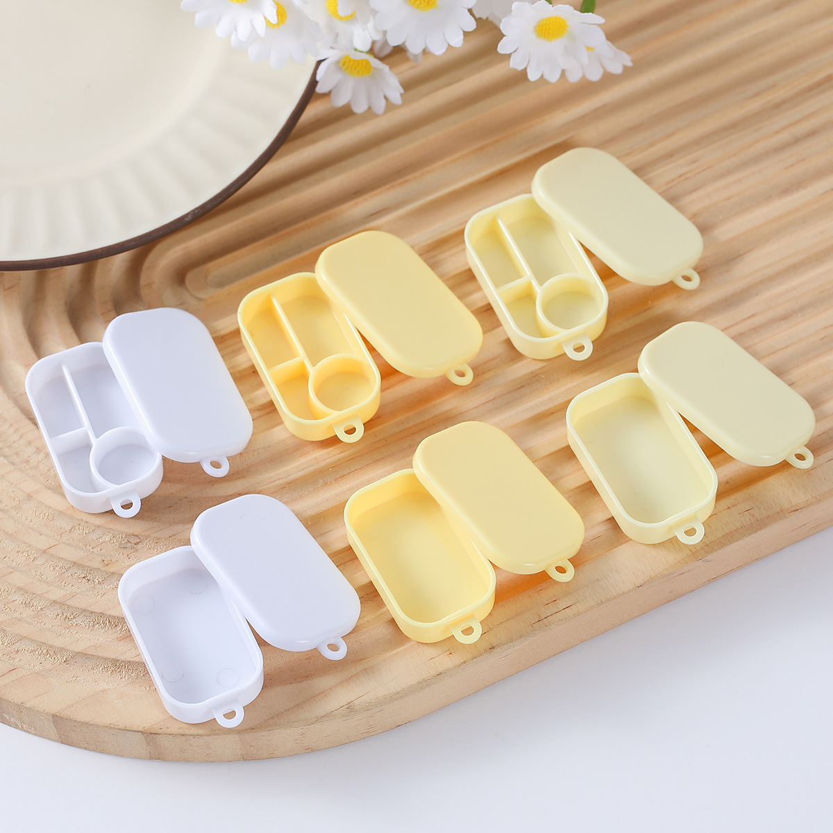 Food Storage Baby - Mini Miniatuur Siliconen Voedsel Opbergdoos Effen