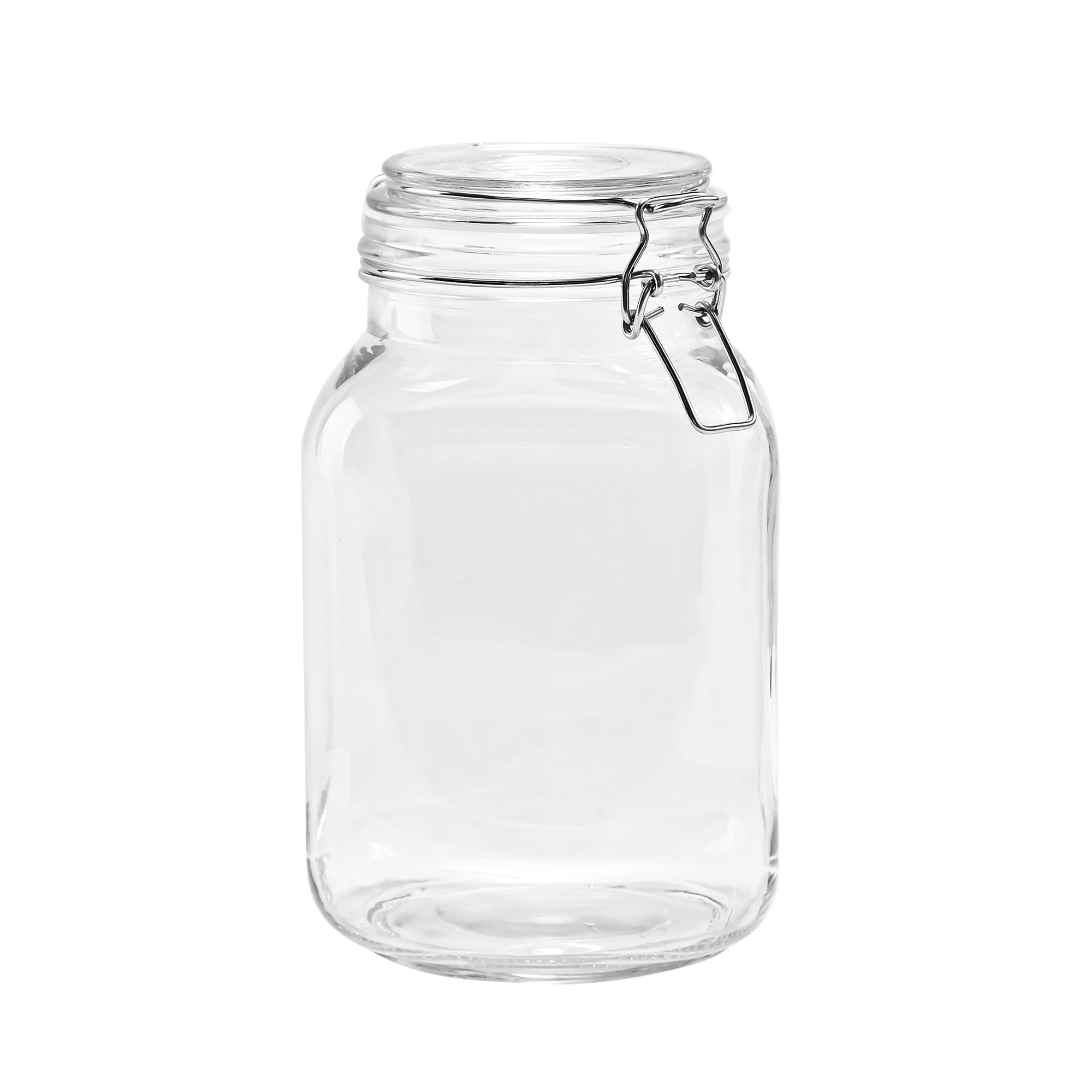 Food Storage Jars - 67 oz glazen luchtdichte voedselopslagpot met
