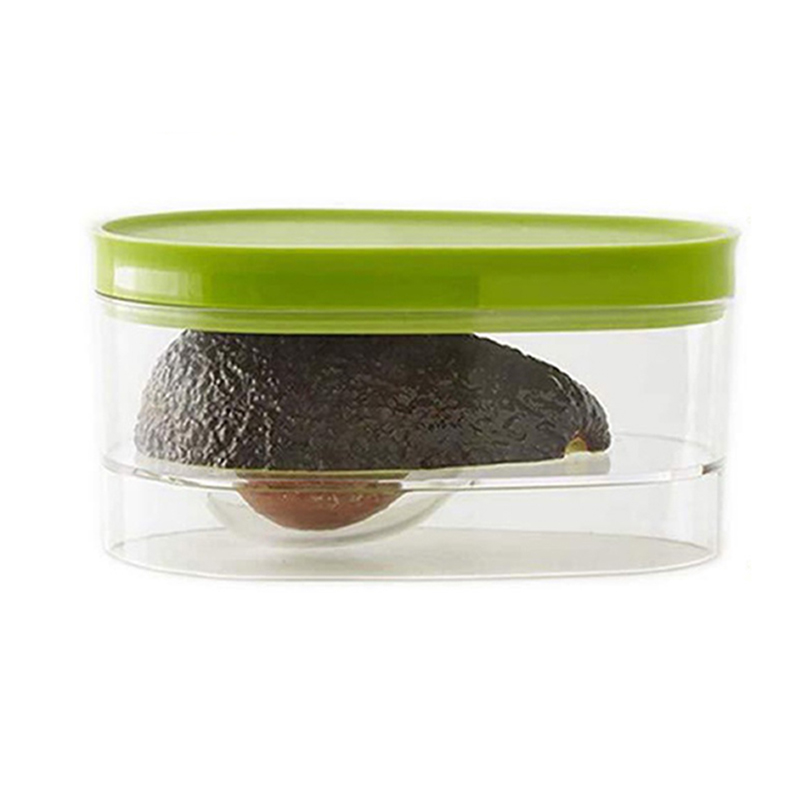 Food Storage On Table - Avocado Voedsel Opbergdoos Space Saver Plastic