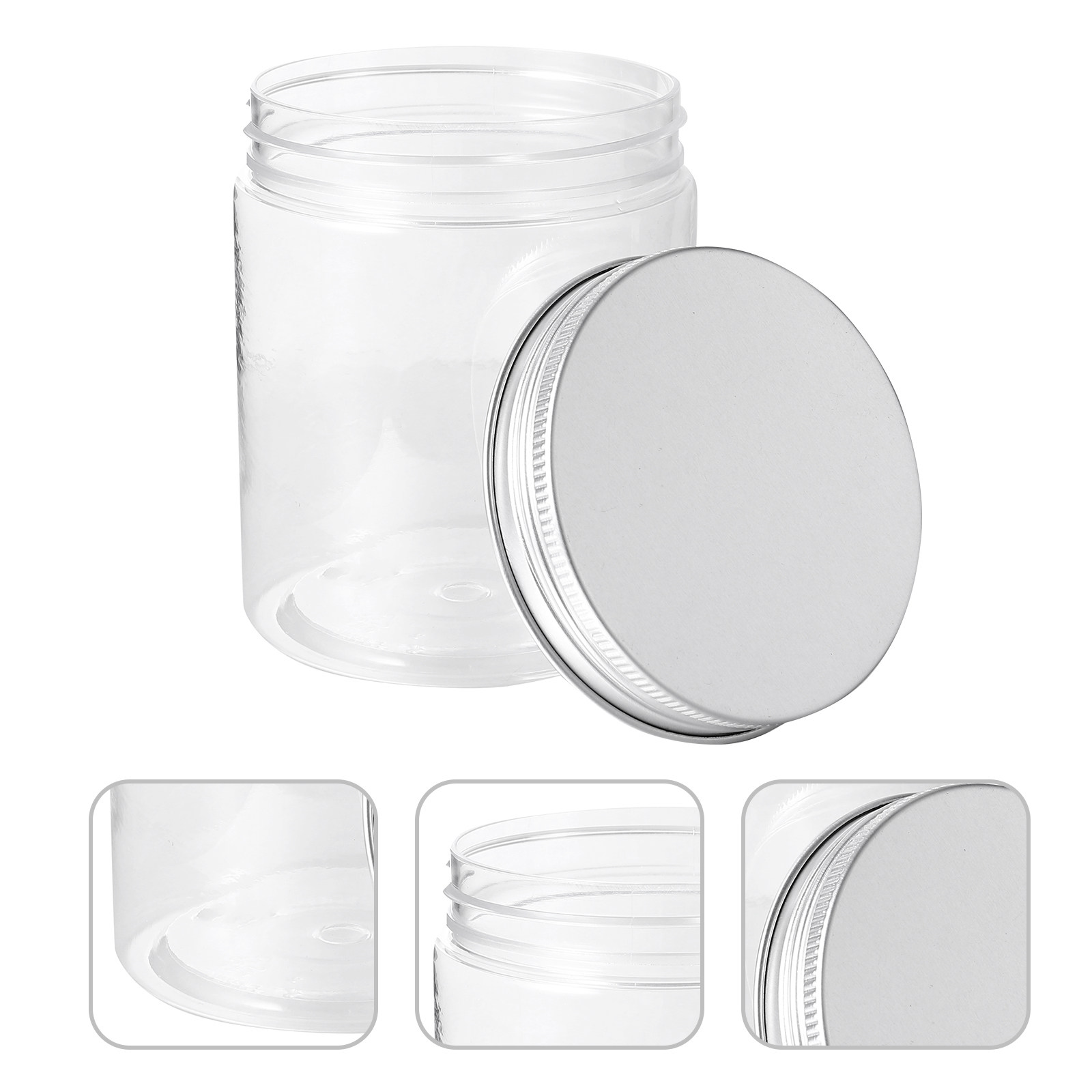 Food Storage Jars - 12 stuks plastic opslagpotten, huishoudelijke verzegelde