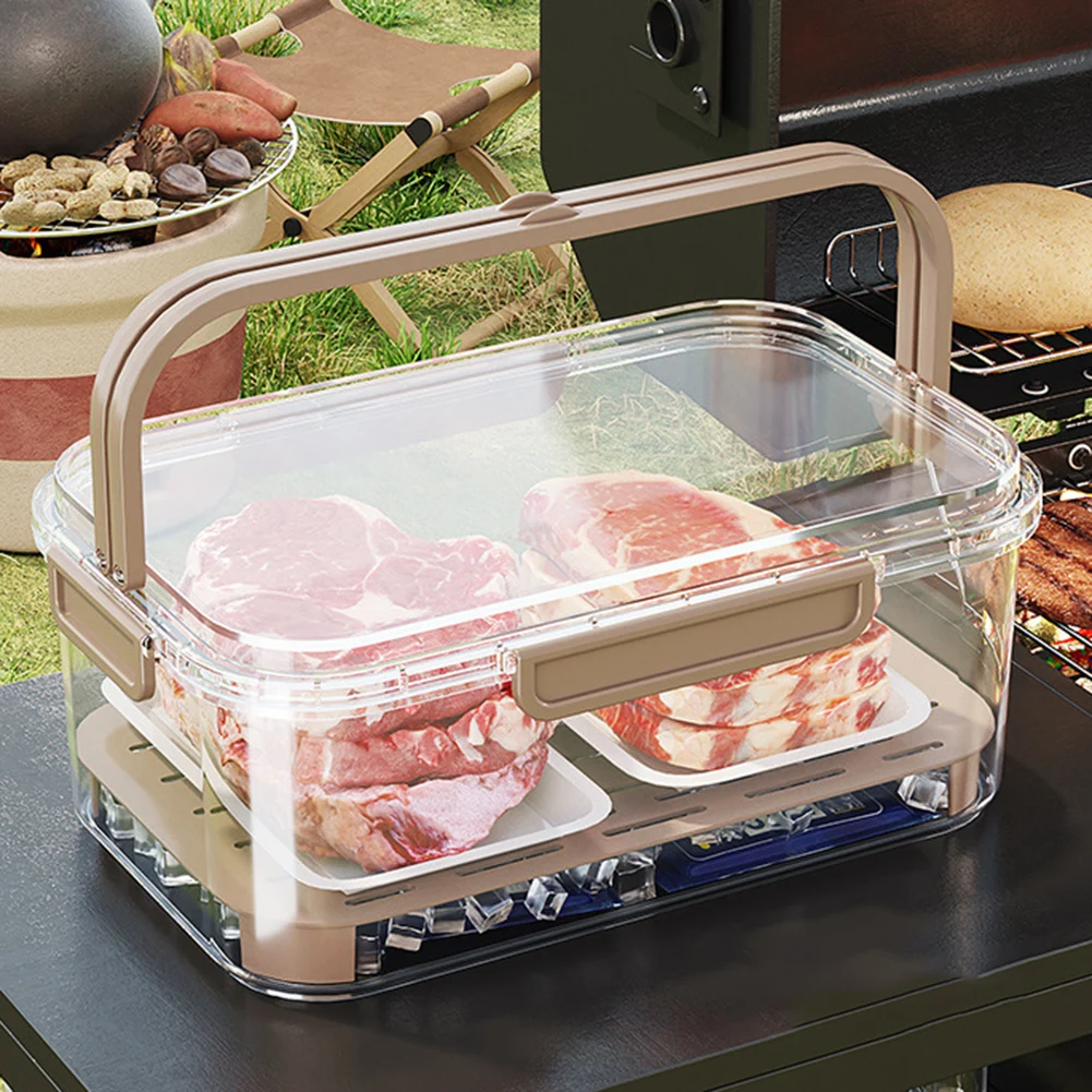 Food Storage Method - Draagbare voedselopslagcontainer Luchtdichte frisheidsdoos met grote