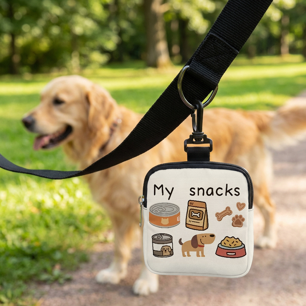 Food Storage Zipper Bags - Nieuwe cartoon kattenvoerzak, hondenpootafdruk hondenvoerzak, dieren