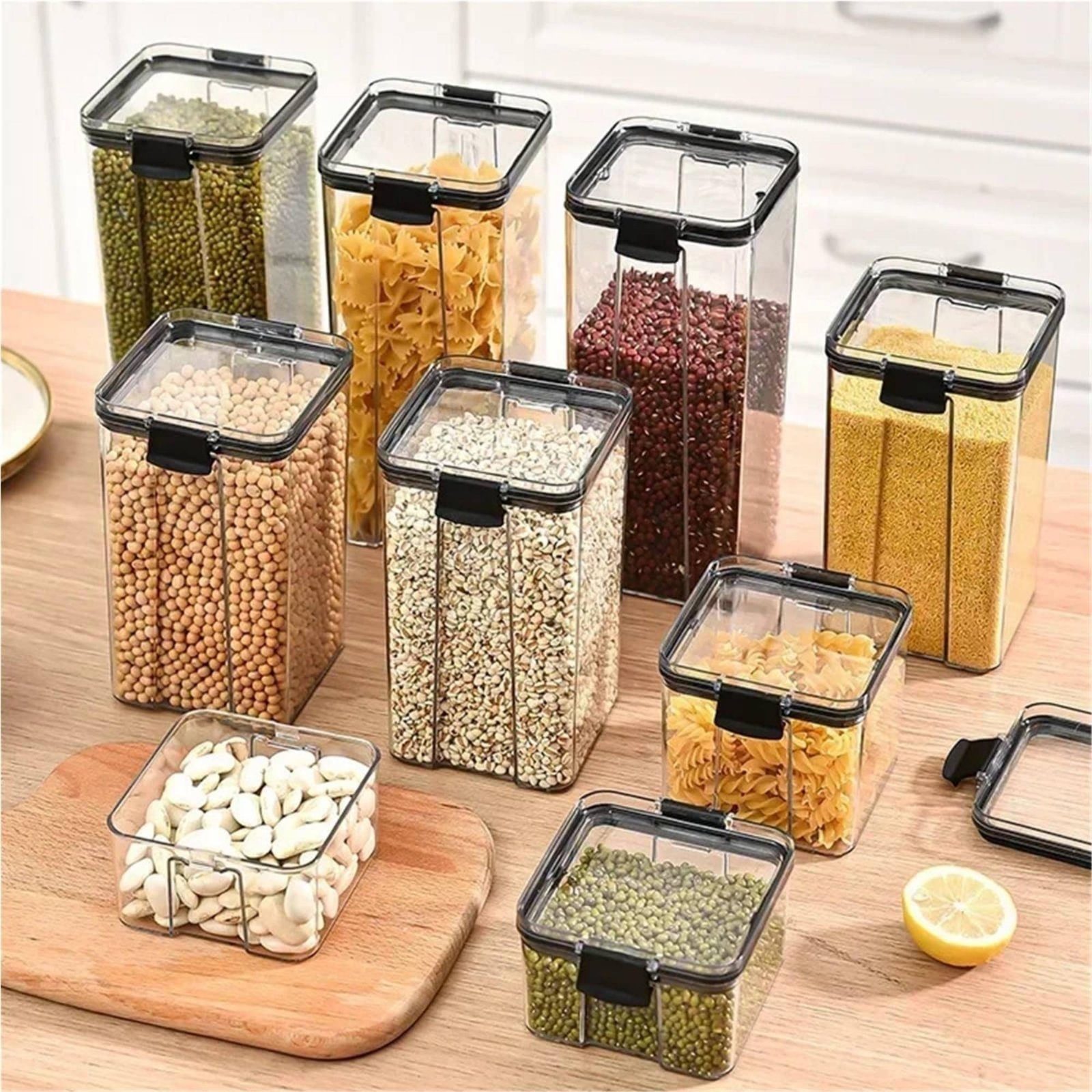Luchtdichte voedselbewaarconta - Food Storage Jars recensie en prijs