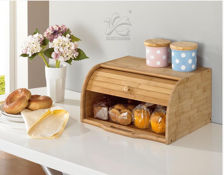 Stofdichte broodkist Bamboe sn - Bread Box Bamboo recensie en prijs