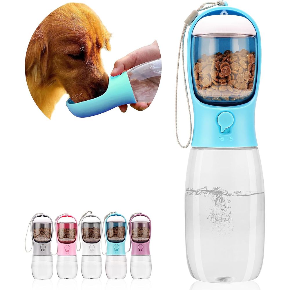 Hondenwaterfles met voerbak, d - Food Storage Essentials recensie en prijs