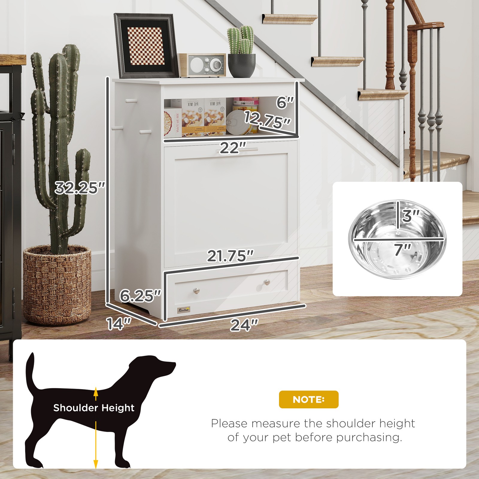 Voederstation voor huisdieren, - Food Storage In Cabinets recensie en prijs