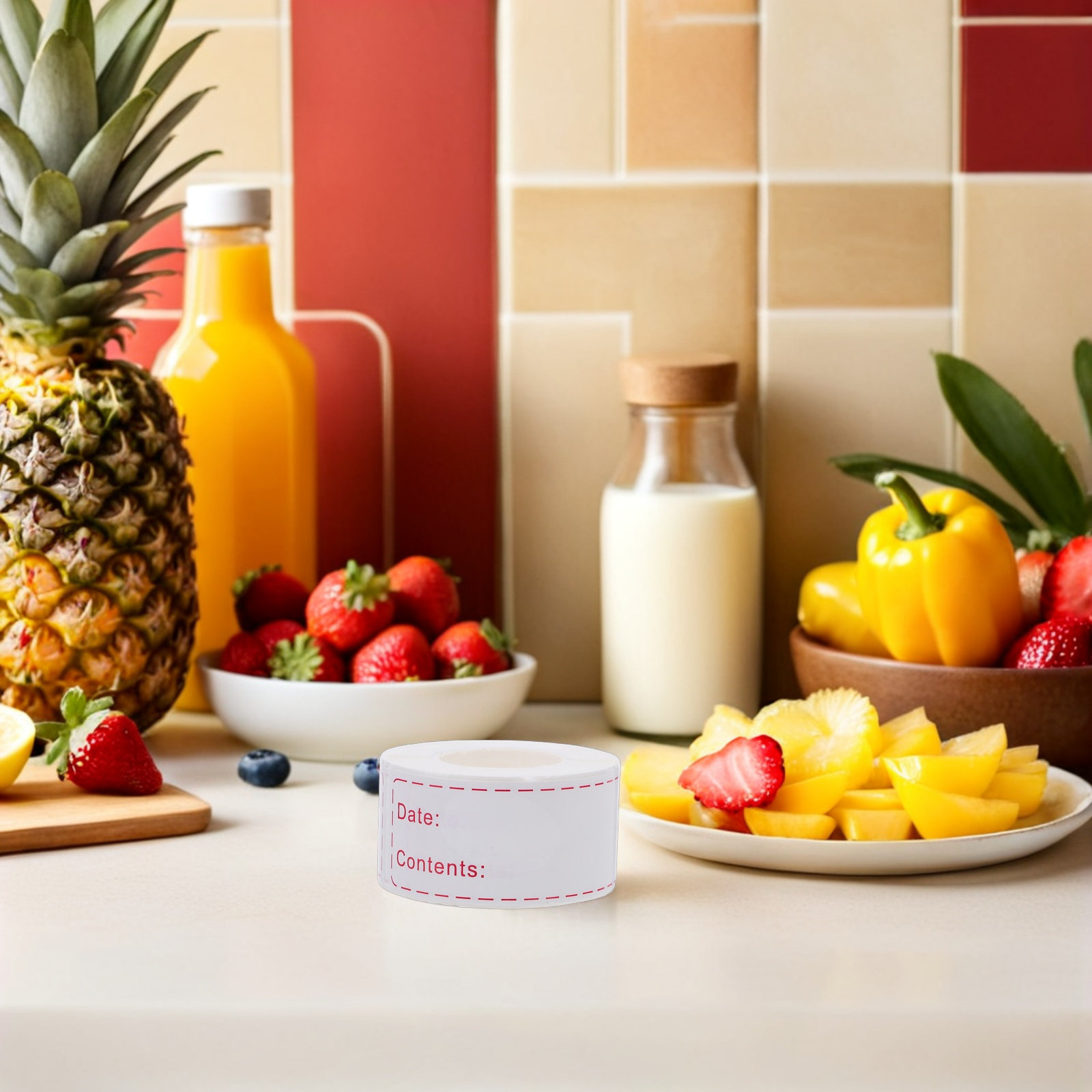 Voedselopslaglabels 1 Rol Lege - Food Storage Essentials recensie en prijs