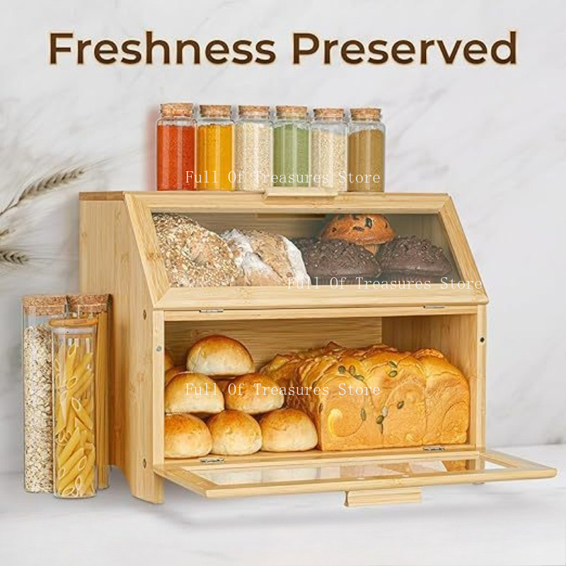 Bamboe brooddoos geschikt voor - Bread Box Bamboo recensie en prijs