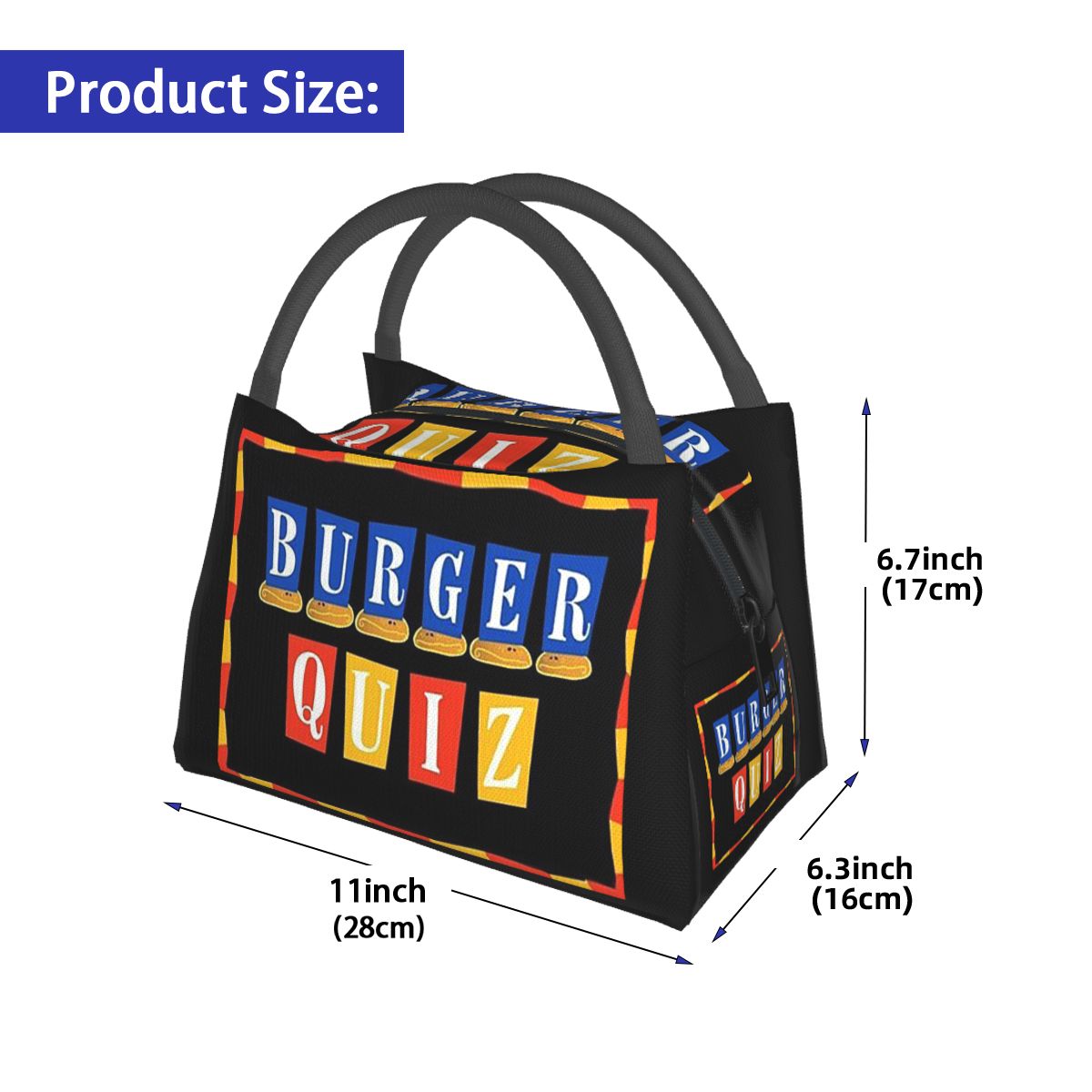 Burger Quiz Nieuw Logo Geïsole - Food Storage Quiz recensie en prijs