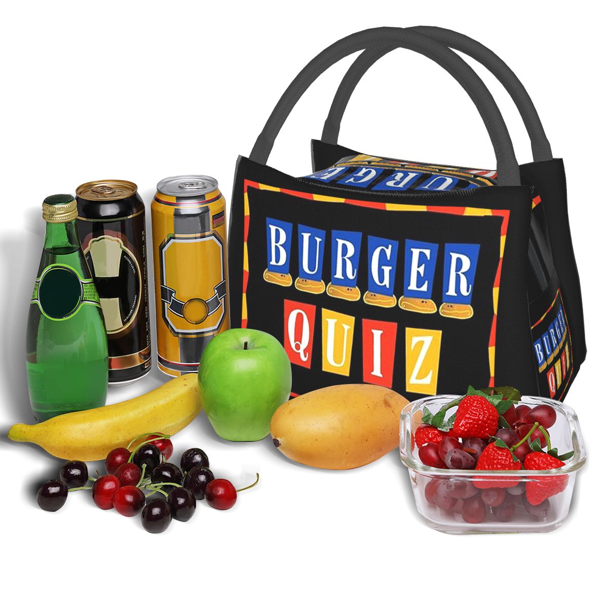 Burger Quiz Nieuw Logo Geïsole - Food Storage Quiz recensie en prijs