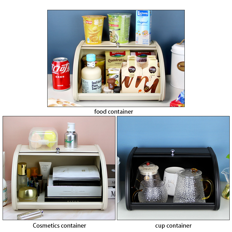 Metalen brooddoos Zwart broodb - Bread Box Bamboo recensie en prijs