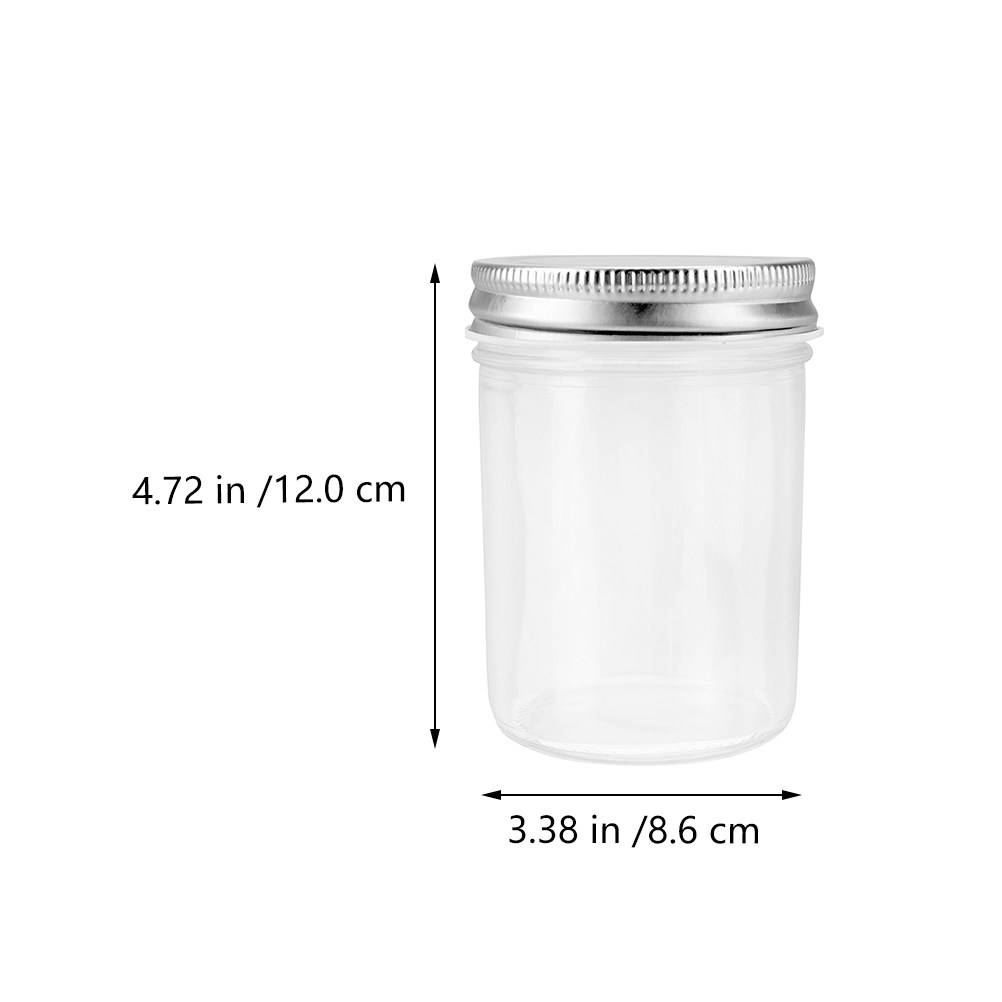 4 stuks glazen inmaakpotten, l - Food Storage Jars recensie en prijs