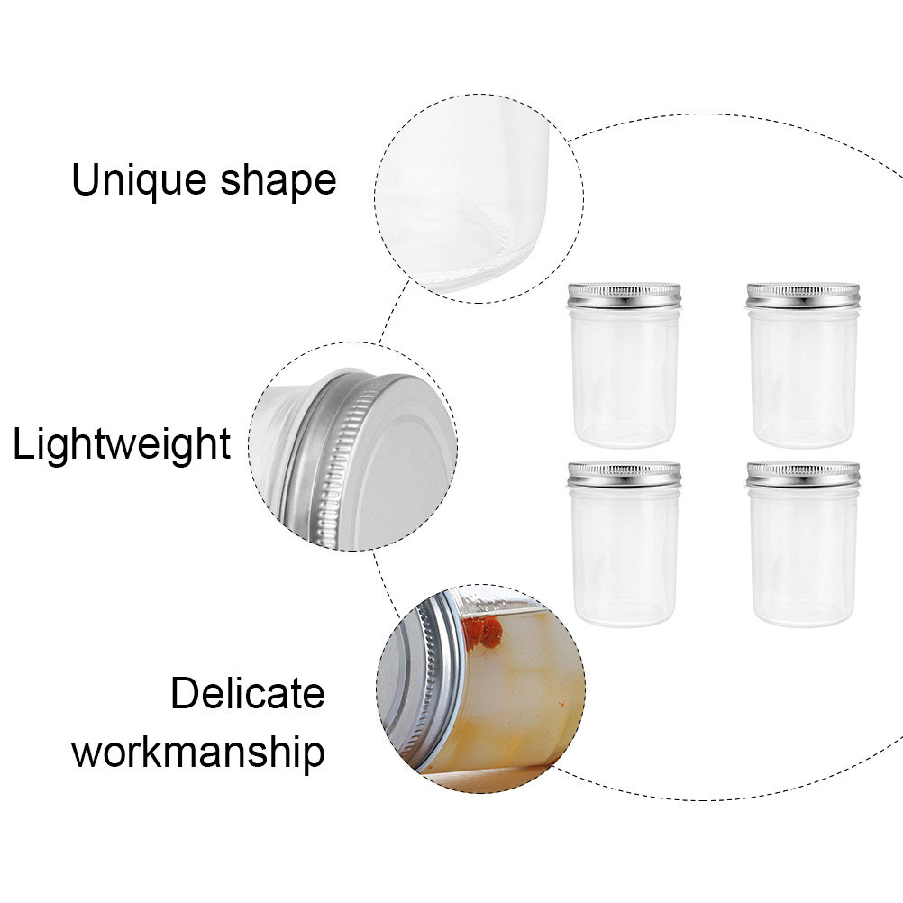 4 stuks glazen inmaakpotten, l - Food Storage Jars recensie en prijs