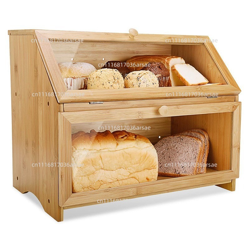 Gemakkelijk te openen bamboe b - Bread Box Bamboo recensie en prijs