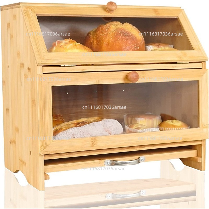 Gemakkelijk te openen bamboe b - Bread Box Bamboo recensie en prijs