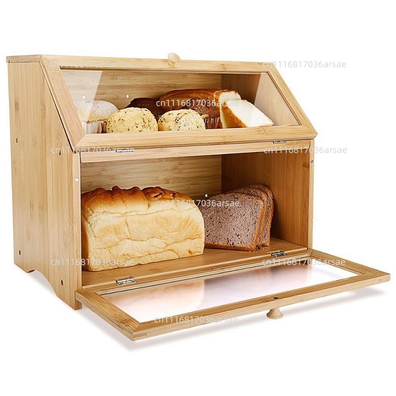 Gemakkelijk te openen bamboe b - Bread Box Bamboo recensie en prijs