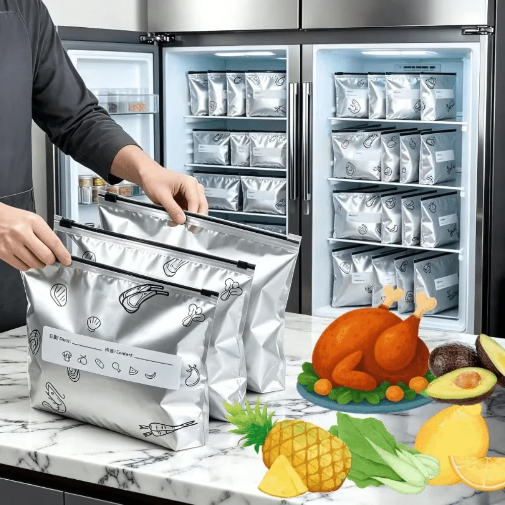 35 Stuks Aluminiumfolie Voedse - Food Storage Zipper Bags recensie en prijs
