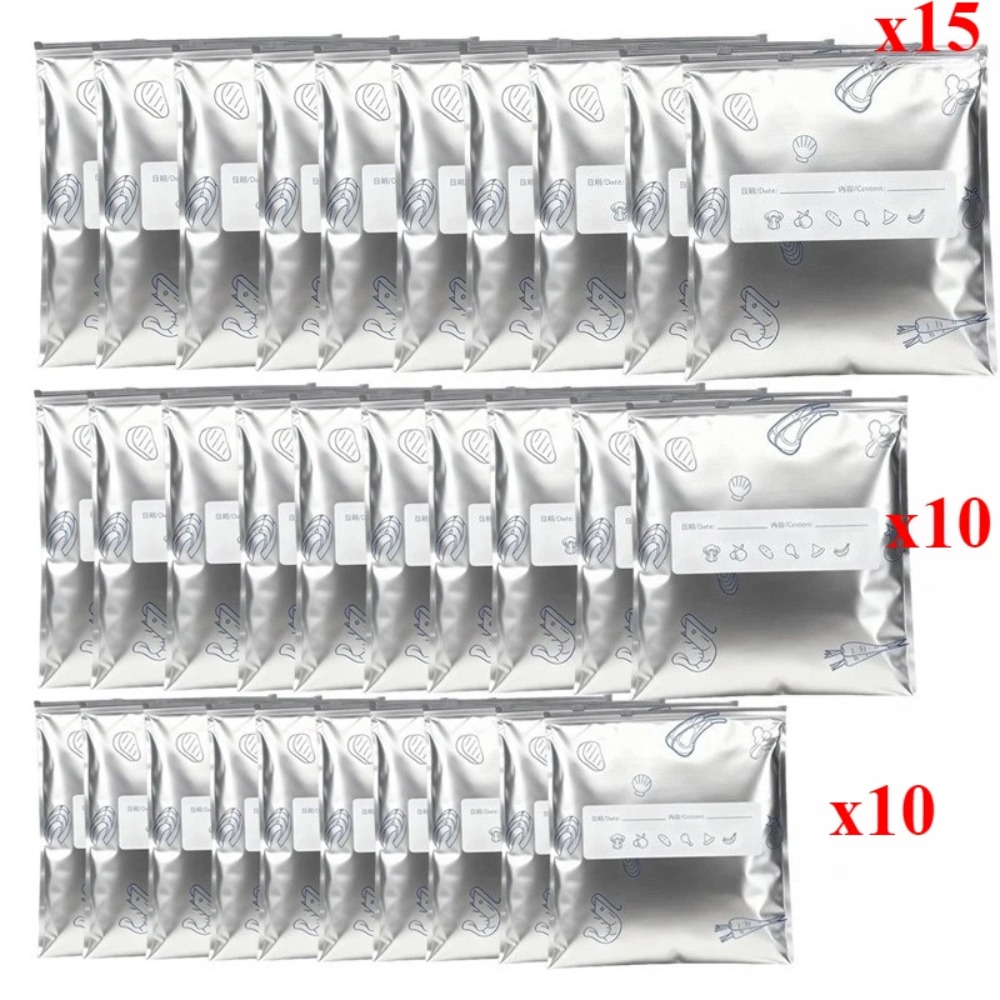 35 Stuks Aluminiumfolie Voedse - Food Storage Zipper Bags recensie en prijs