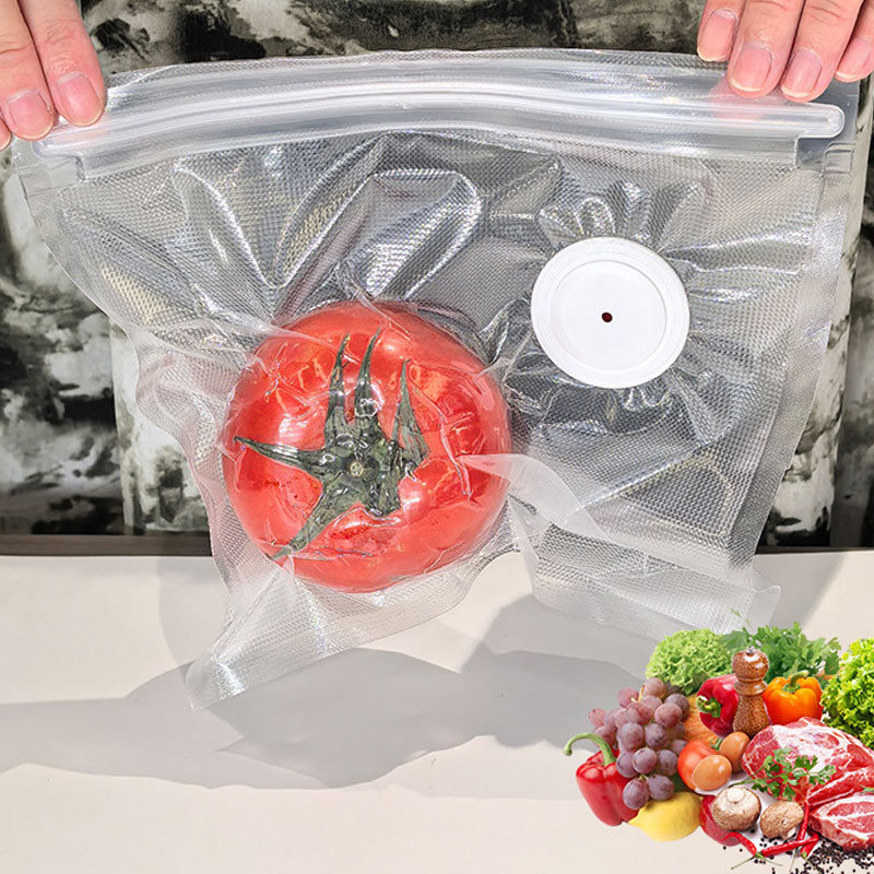 Geüpgradede versie vacuüm voed - Food Storage Zipper Bags recensie en prijs