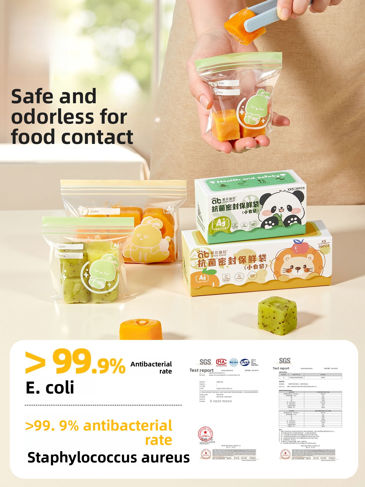 Babyvoeding, voedselveilige, v - Food Storage Baby recensie en prijs