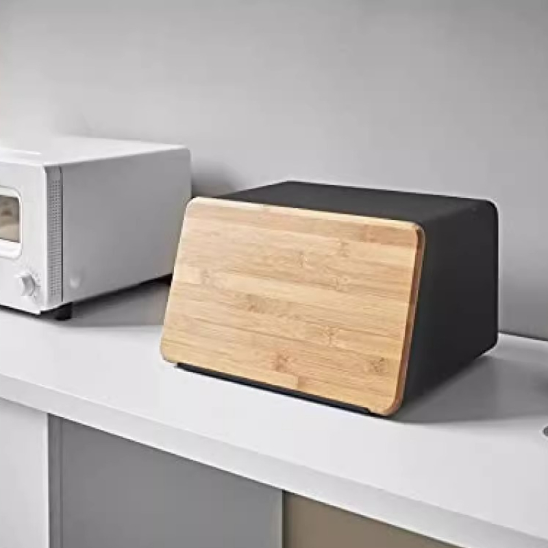 Bamboe brooddoos voor keukenop - Bread Box Bamboo recensie en prijs
