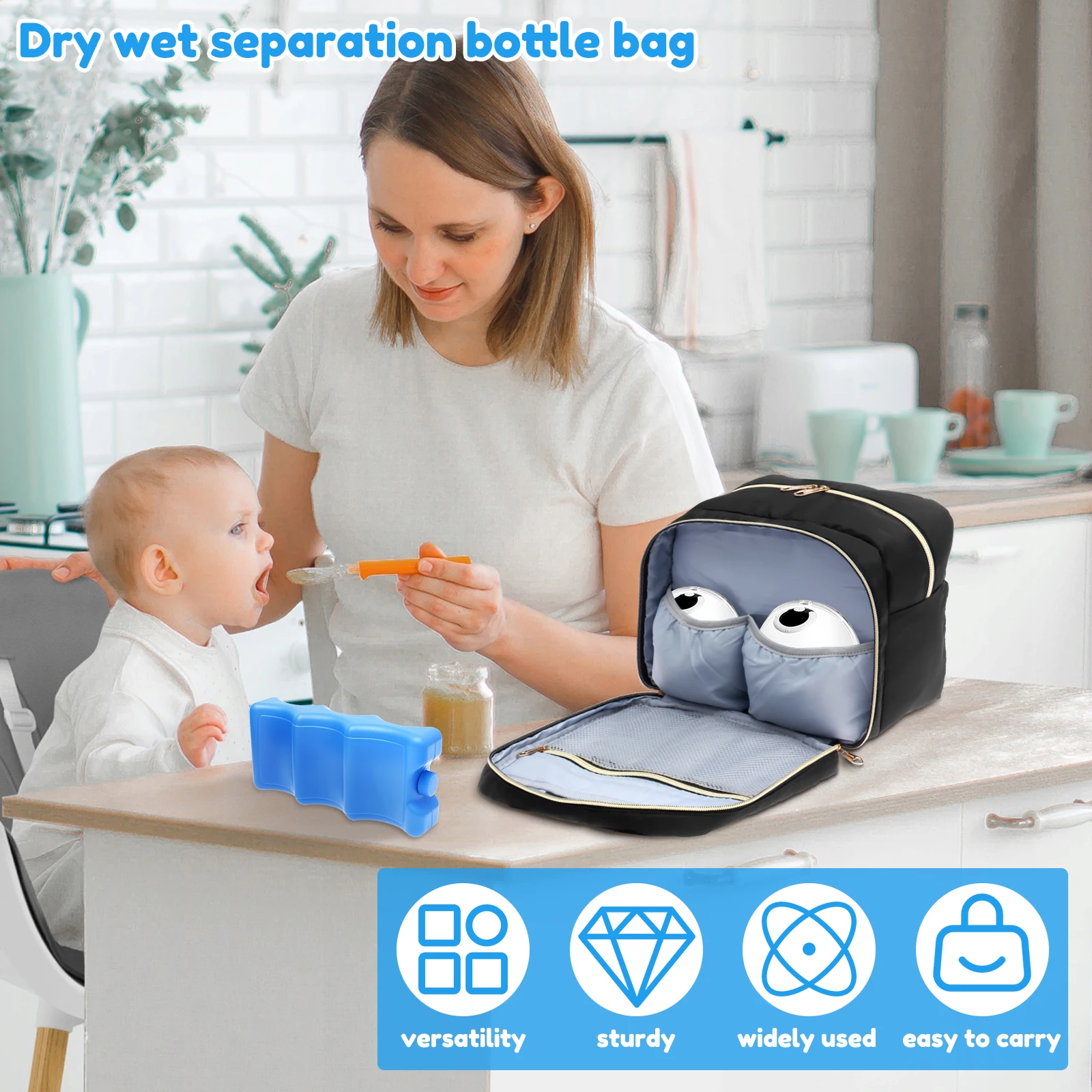 Opbergtas voor borstkolven met - Food Storage Baby recensie en prijs