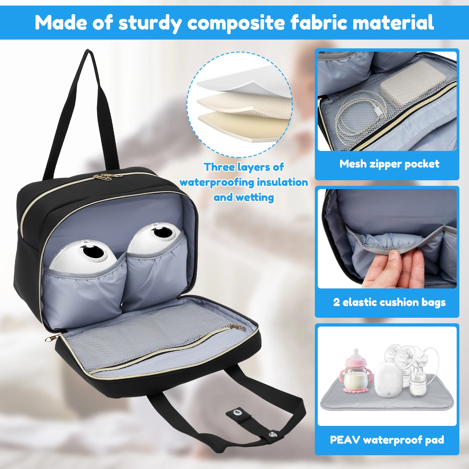 Opbergtas voor borstkolven met - Food Storage Baby recensie en prijs