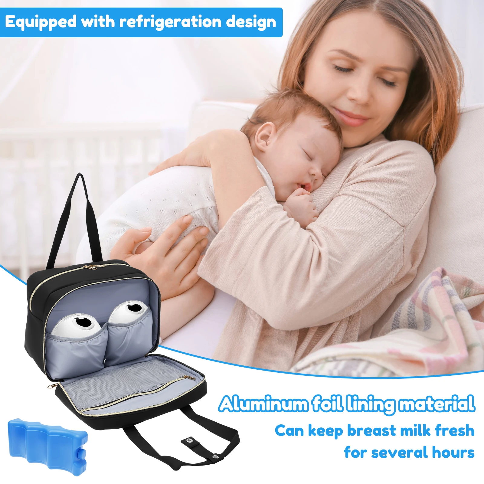 Opbergtas voor borstkolven met - Food Storage Baby recensie en prijs