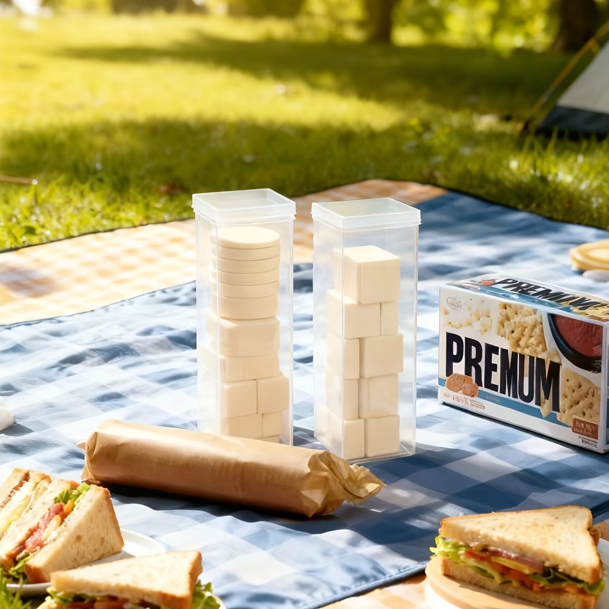 Transparante rechthoekige verz - Food Storage On Table recensie en prijs