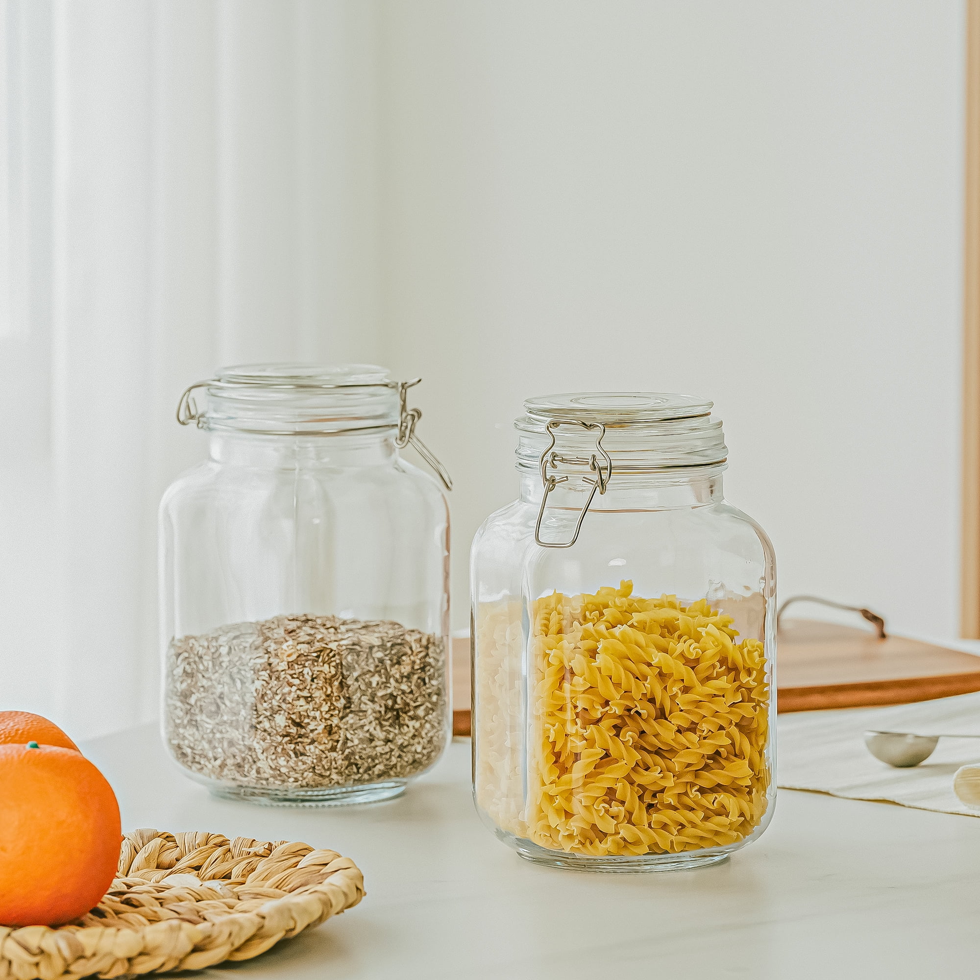 67 oz glazen luchtdichte voeds - Food Storage Jars recensie en prijs