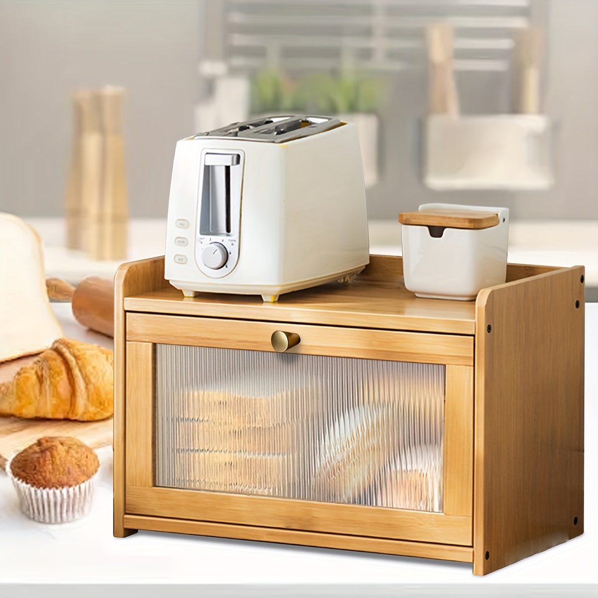 2-laags bamboe brooddoos met h - Bread Box Bamboo recensie en prijs