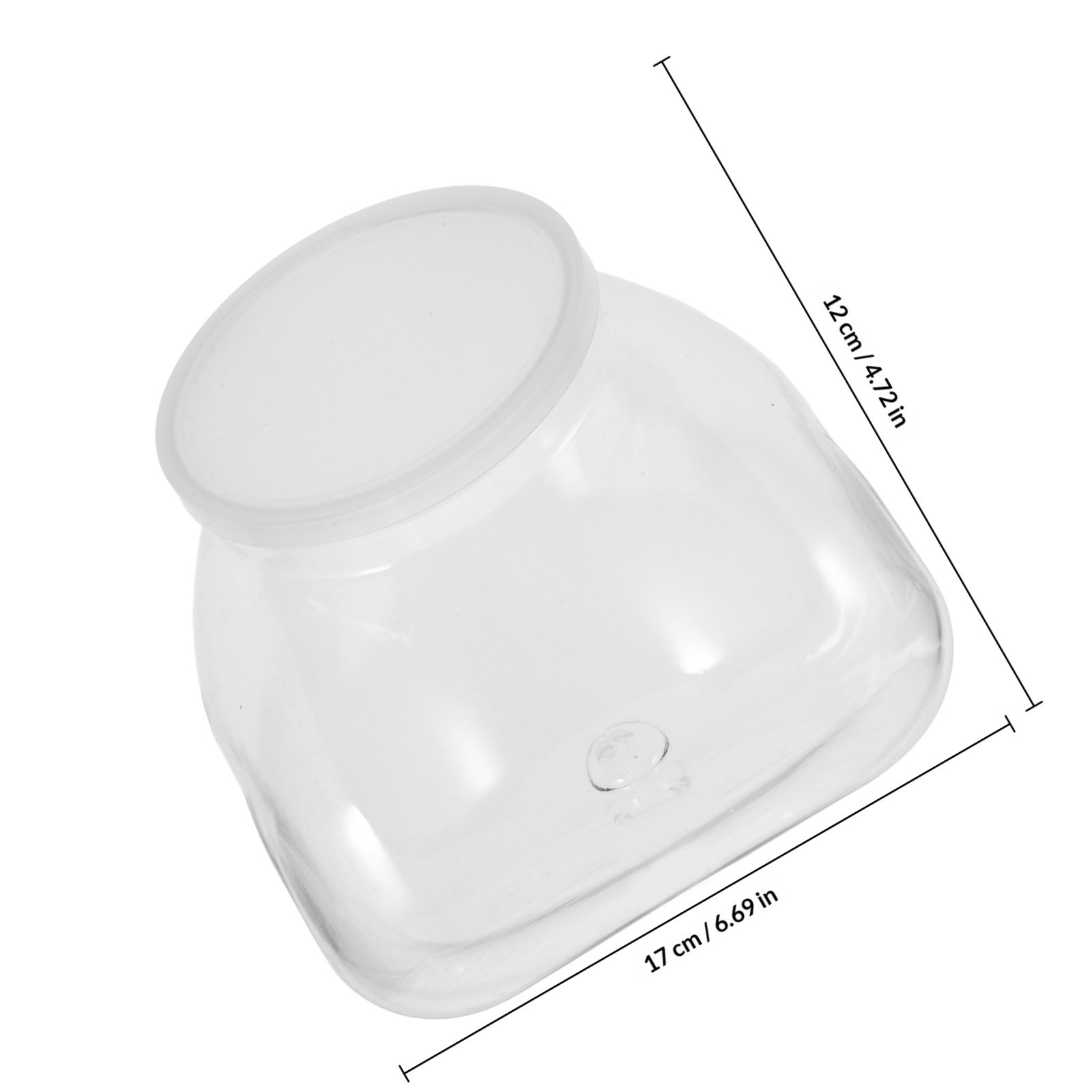 3000 ml brede plastic opslagpo - Food Storage Jars recensie en prijs