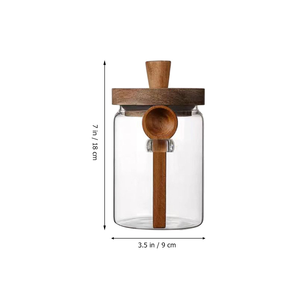 Transparante glazen voedselops - Food Storage Jars recensie en prijs