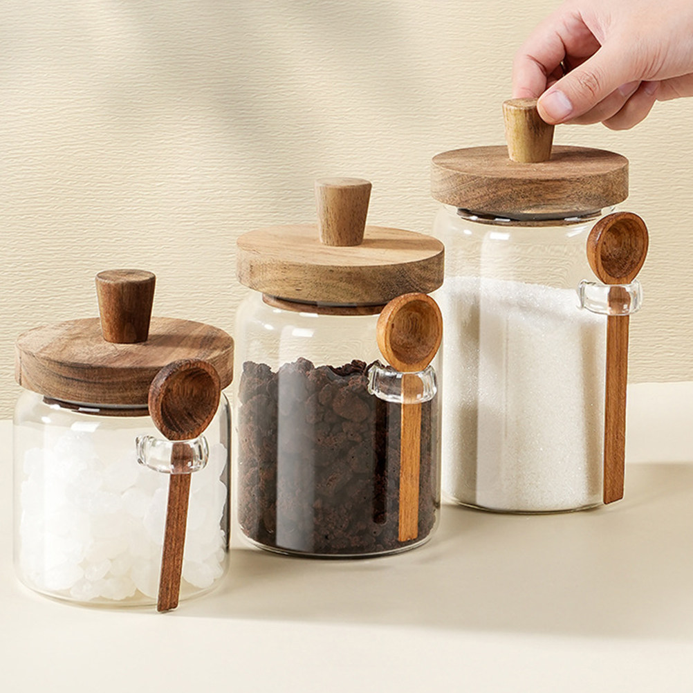 Transparante glazen voedselops - Food Storage Jars recensie en prijs