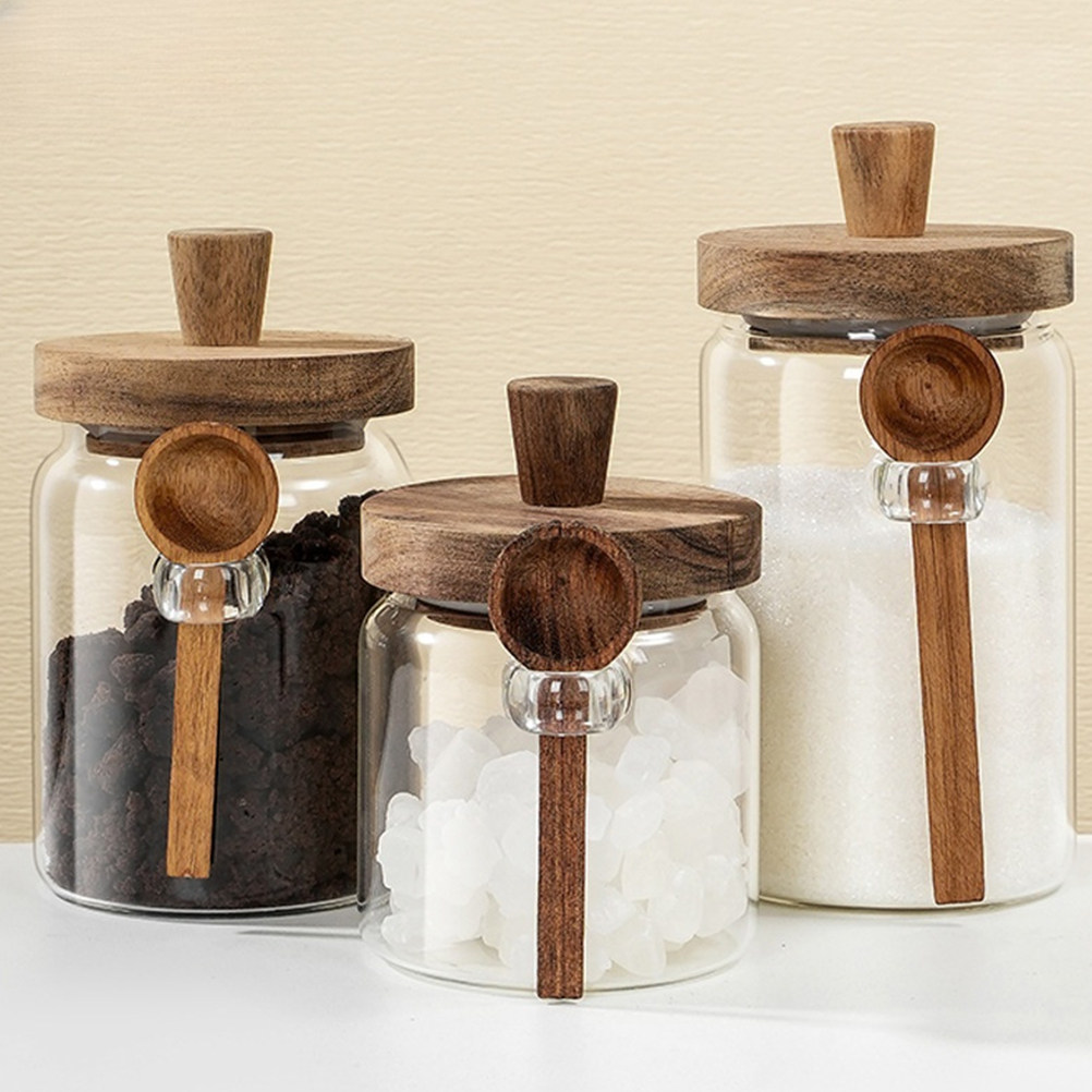 Transparante glazen voedselops - Food Storage Jars recensie en prijs