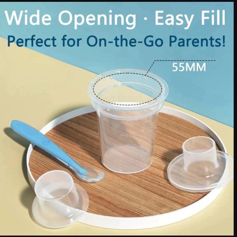 6PPC 80ML Babyvoeding Poederdi - Food Storage Baby recensie en prijs