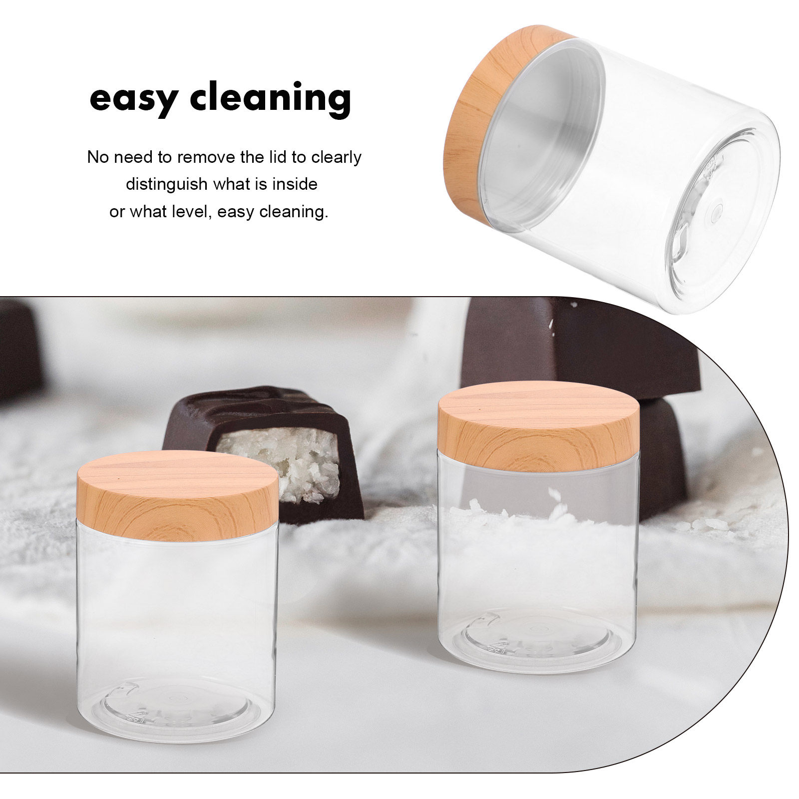 6-delige keukenopslagcontainer - Food Storage Jars recensie en prijs
