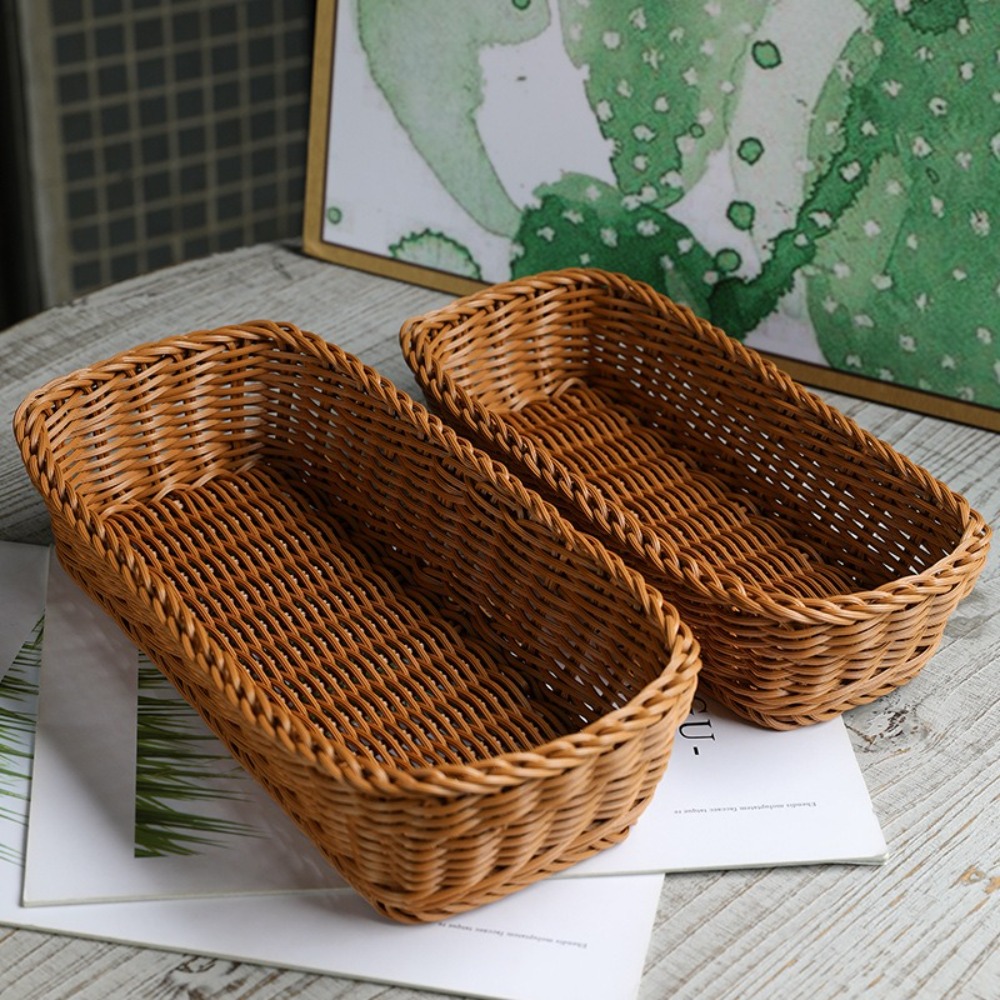 Imitatie Rotan Opbergmand Faux - Bread Box Bamboo recensie en prijs