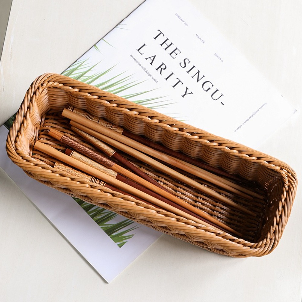 Imitatie Rotan Opbergmand Faux - Bread Box Bamboo recensie en prijs
