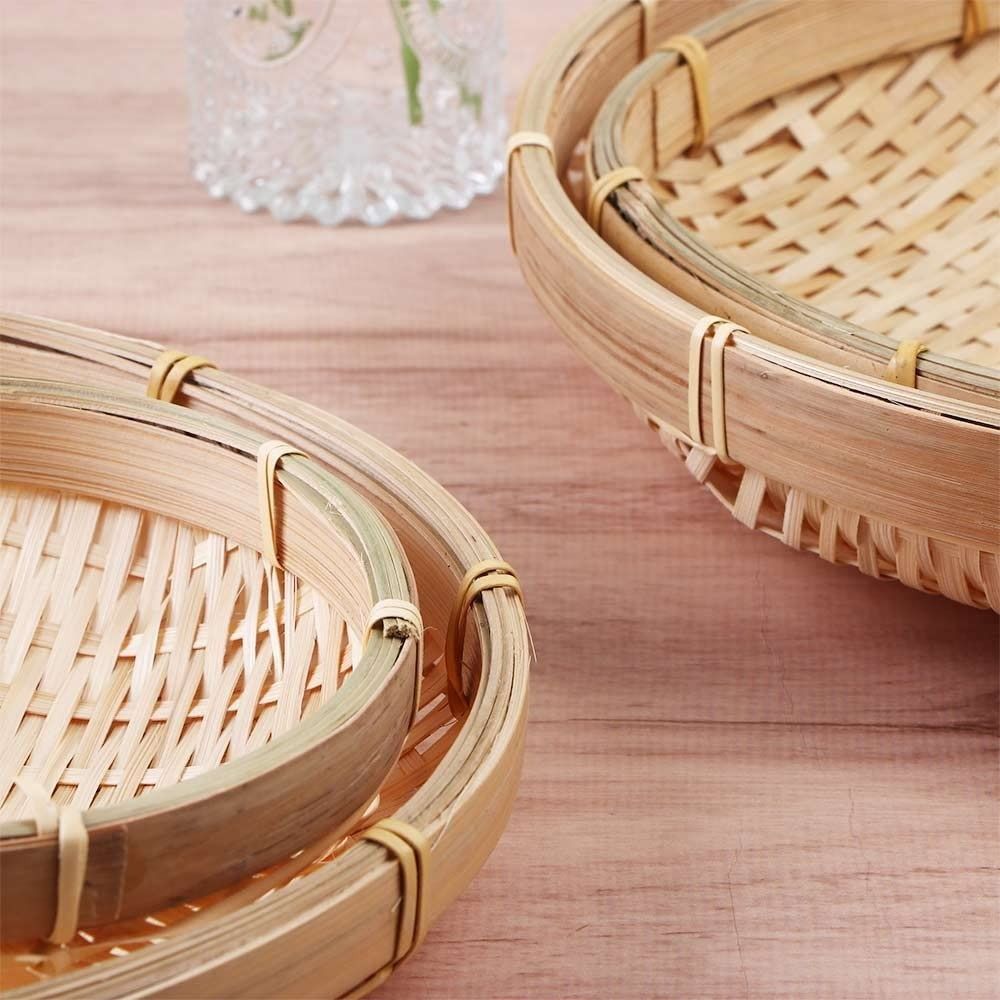 Handgemaakte geweven bamboe di - Bread Box Bamboo recensie en prijs