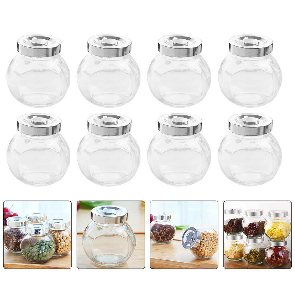 8 stuks lichtgewicht draagbare - Food Storage Jars recensie en prijs
