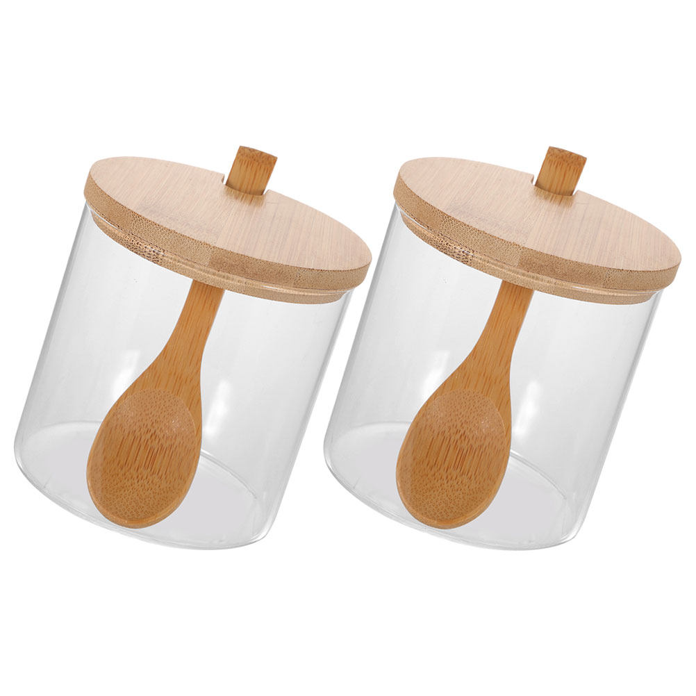 2 sets doorzichtige glazen kru - Food Storage Jars recensie en prijs