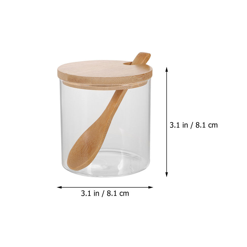 2 sets doorzichtige glazen kru - Food Storage Jars recensie en prijs
