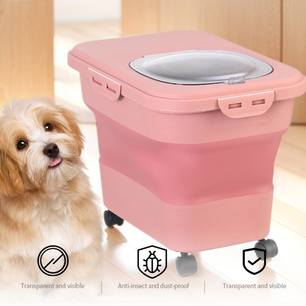 Opvouwbare droge kattenvoerdoo - Food Storage On Table recensie en prijs
